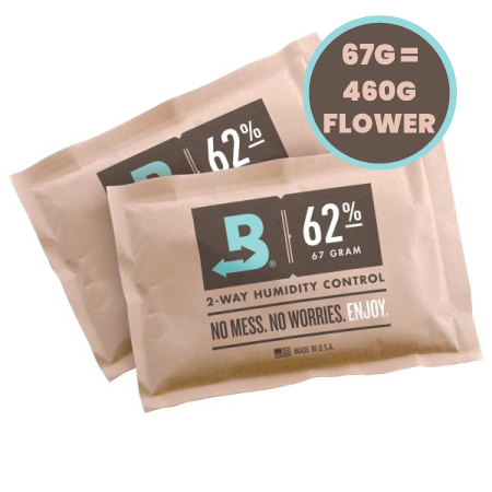 Boveda 67g 2-Way Humidity 62% 12/Pack