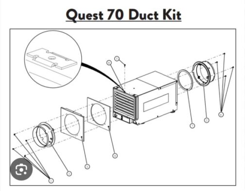 QUEST 70 DUCT KIT - Image 2