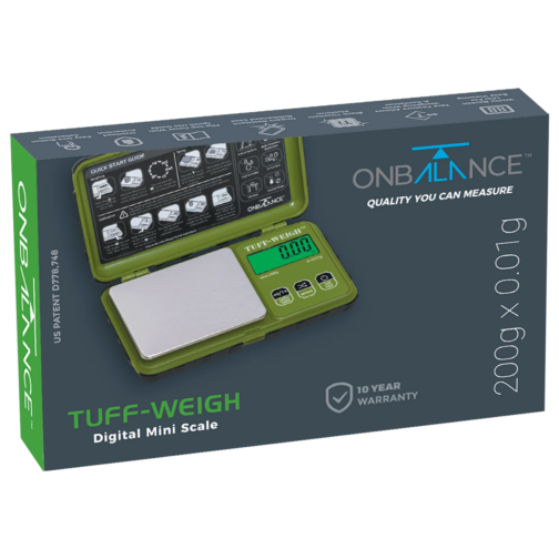 On Balance Tuff Weigh Scale TUF-200GN ( 200g x 0.01g ) - GREEN - Image 5
