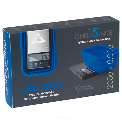 On Balance SBS-200, Silicone Bowl Scale ( 200g x 0.01g ) - Image 4