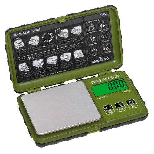 On Balance Tuff Weigh Scale TUF-200GN ( 200g x 0.01g ) - GREEN - Image 3