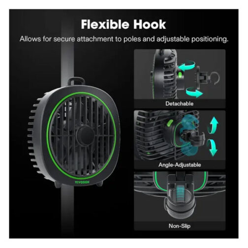 VIVOSUN AEROWAVE D4 CLIP FAN - Image 5