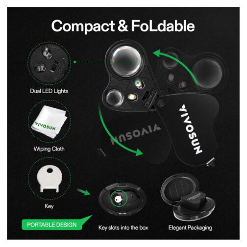 VIVOSUN JEWELERS LOUPE MAGNIFIER - Image 4