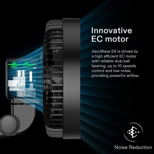 VIVOSUN E6 6" CLIP ON FAN - Image 2