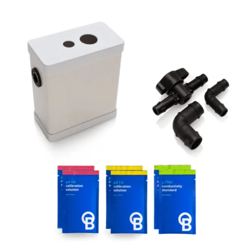 BLUELAB SAMPLE POT incl FITTINGS AND CALIBRATION SOLUTION