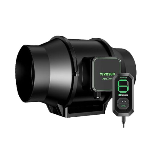 VIVOSUN AEROZESH S6 WITH E12 SPEED CONTROLLER