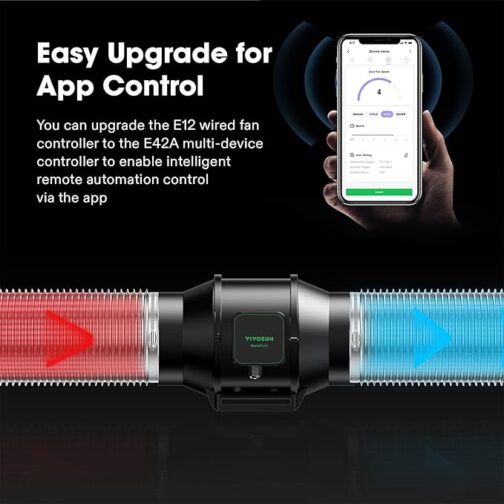 VIVOSUN AEROZESH S6 WITH E12 SPEED CONTROLLER - Image 4