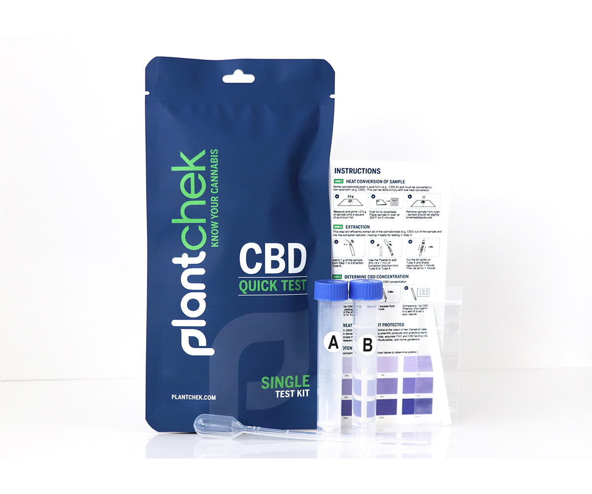 PLANTCHEK CBD QUICK TEST SINGLE