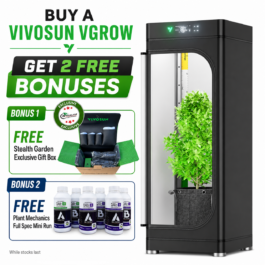 VIVOSUN VGROW INCLUDES EXCLUSIVE UPGRADE BOX + BONUS MINI RUN KIT FULL SPEC